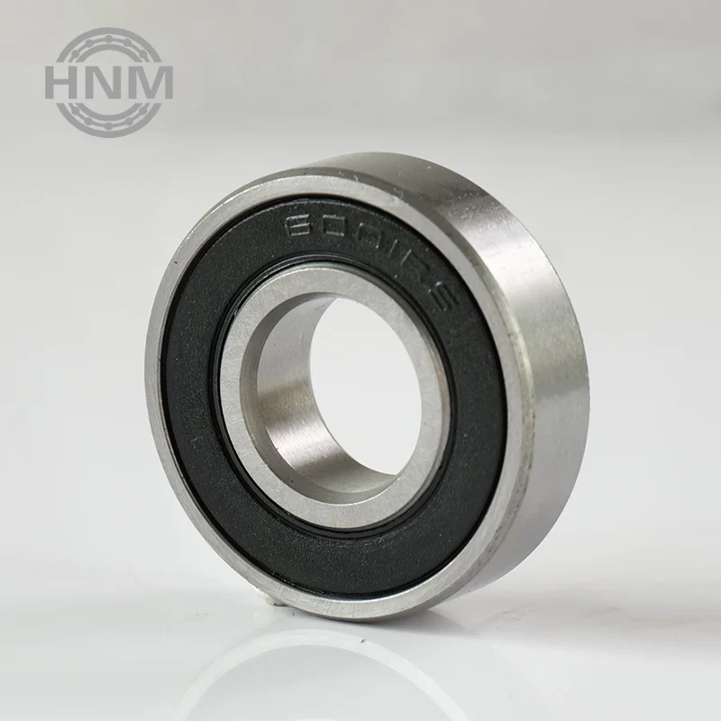 6001RS Single Row Deep Groove Ball Bearings with Filling Slots